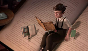 Kortfilmfestival Leuven - The Fantastic Flying Books of Mr. Morris Lessmore